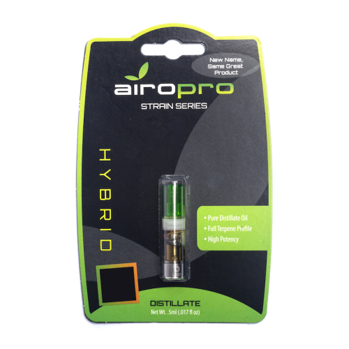  $39.20 – AIROPRO 1000 mg. Cartridge Distillate 