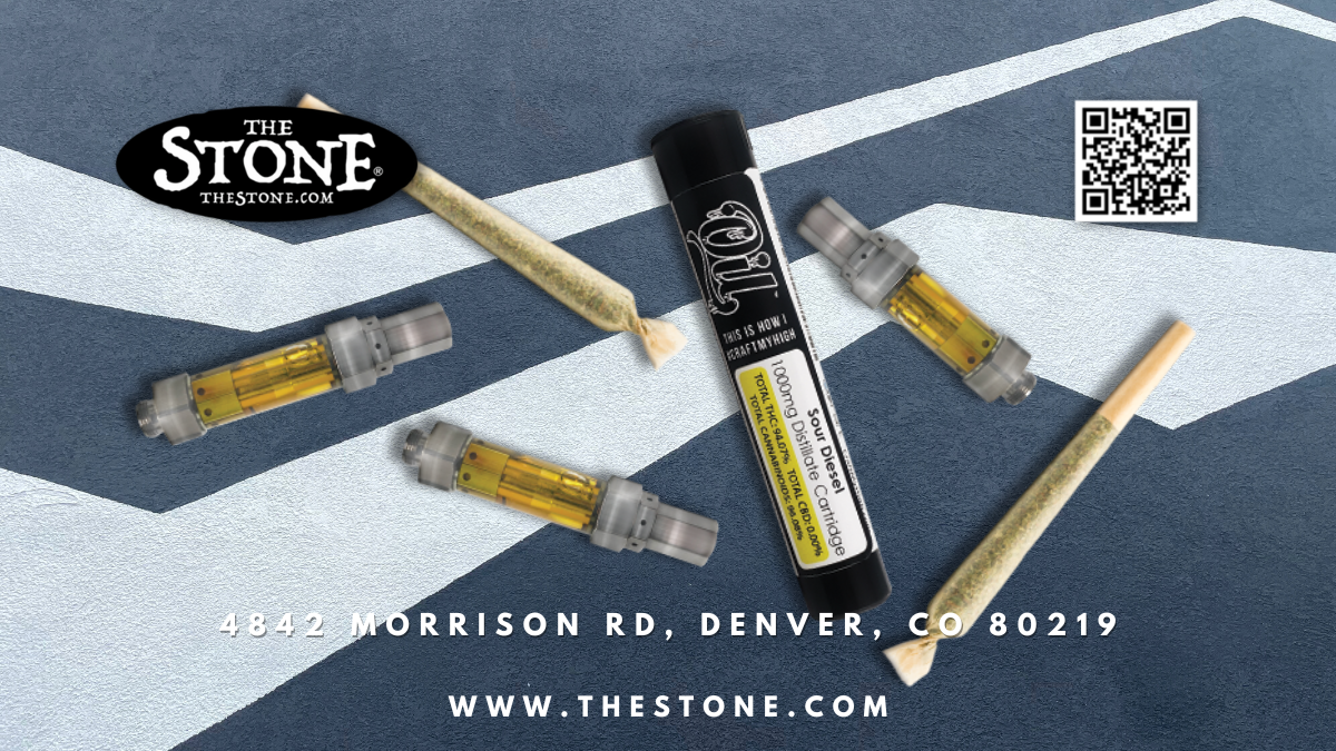 1000mg. Sesh DISTILLATE Cartridge - The Stone Dispensary - 4842 Morrison Rd, Denver, CO 80219