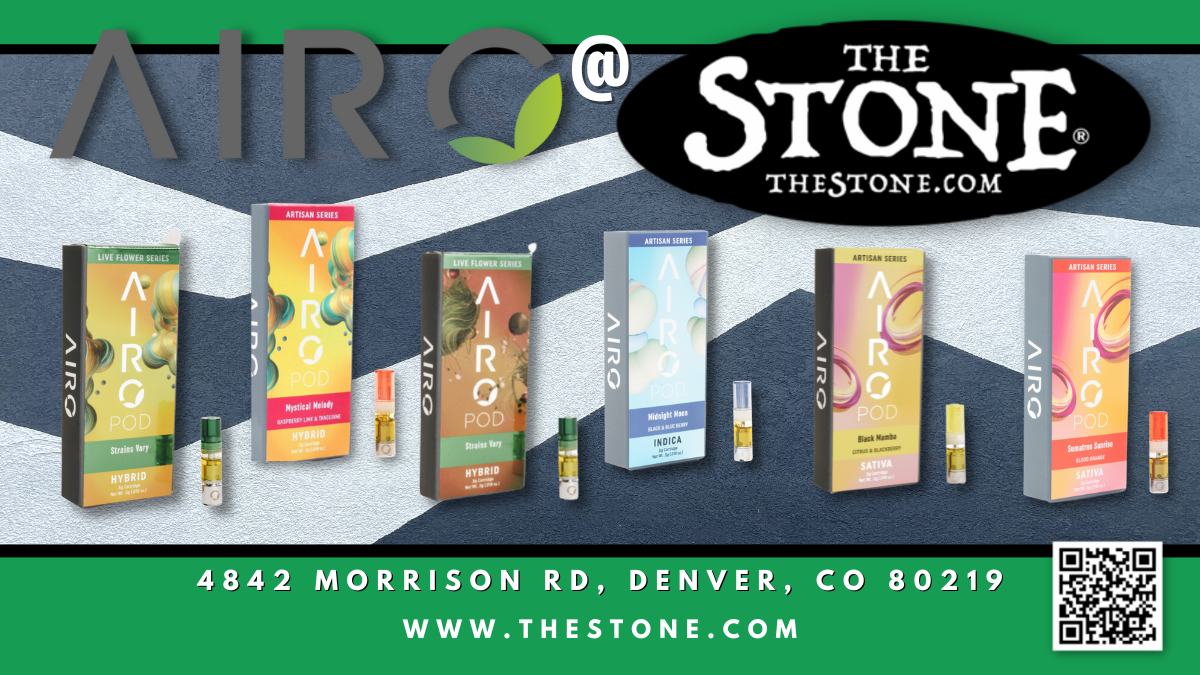 AiroBrands Popup - The Stone Dispensary - 4842 Morrison Rd, Denver, CO 80219