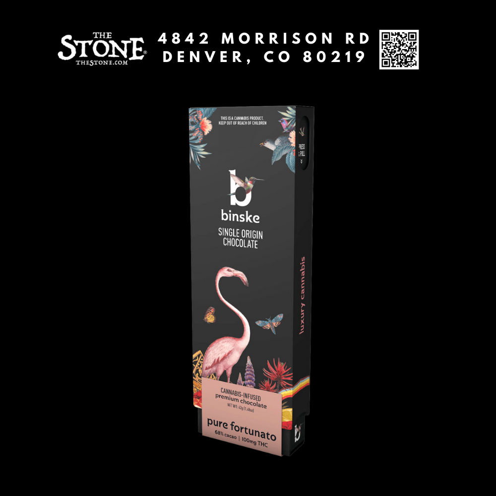 Binske Chocolate Bars Coupon - The Stone Dispensary - 4842 Morrison Rd Denver, CO 80219