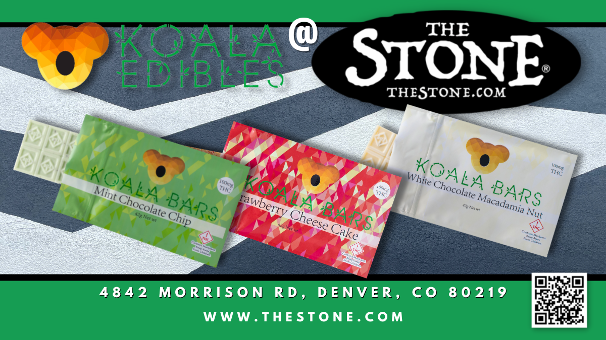 Koala Edibles Popup - The Stone Dispensary - 4842 Morrison Rd, Denver, CO 80219